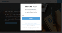 Desktop Screenshot of bespokepost.com